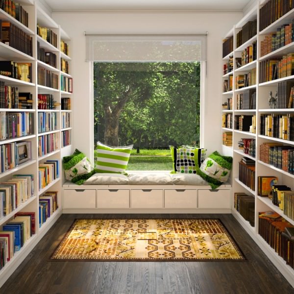 library-as-reading-nook