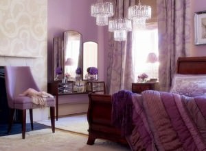 purple bedroom furniture