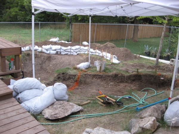 08 - Texas digging and fortification in mid-July