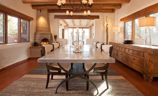 dining-area-rustic-buffet