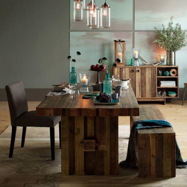 Reclaimed-wood-dining-table-from-West-Elm