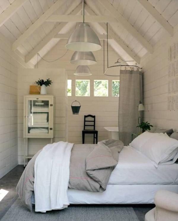 Bedroom-and-bathroom-in-an-attic