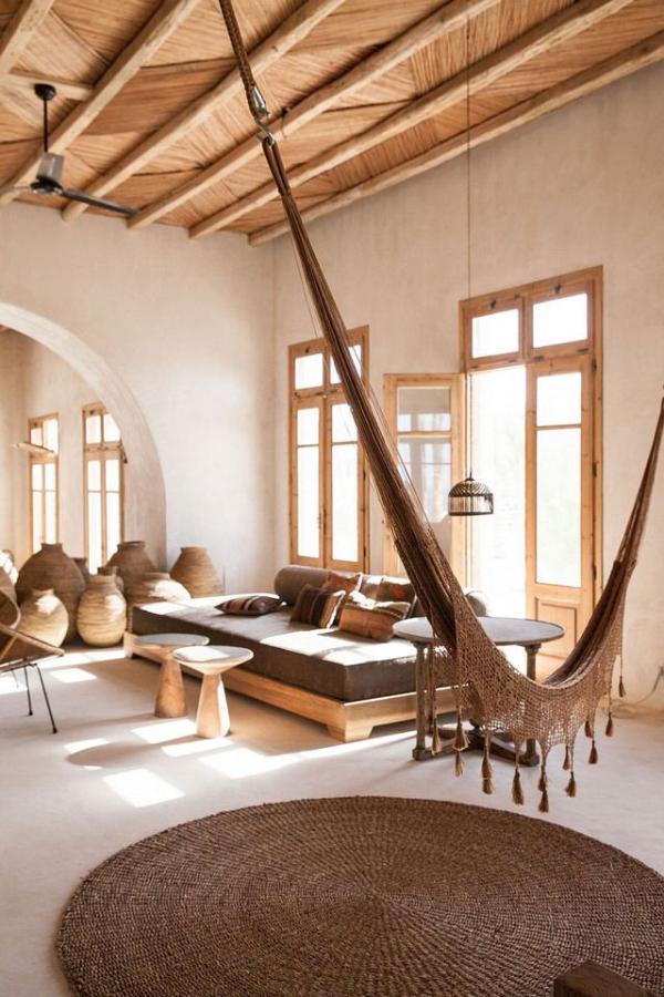 Hammock-for-the-tranquil-stone-house