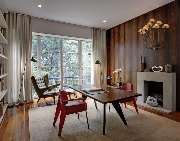 Midcentury-modern-home-office-with-smart-decor