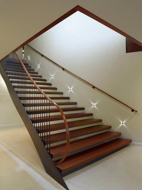Staircase-with-star-like-lights-along-the-wall