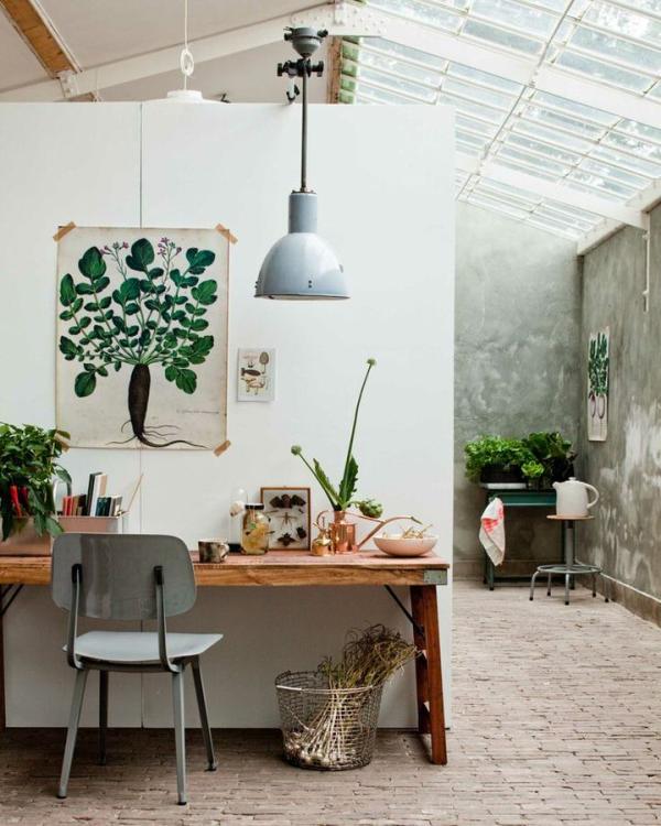 birou inspirat din natura 8