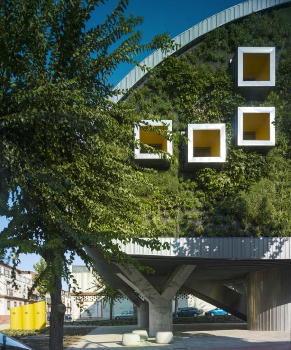 casa ecologica imbracata in verdeata 2