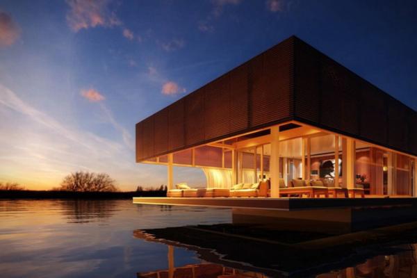 concept de casa plutitoare