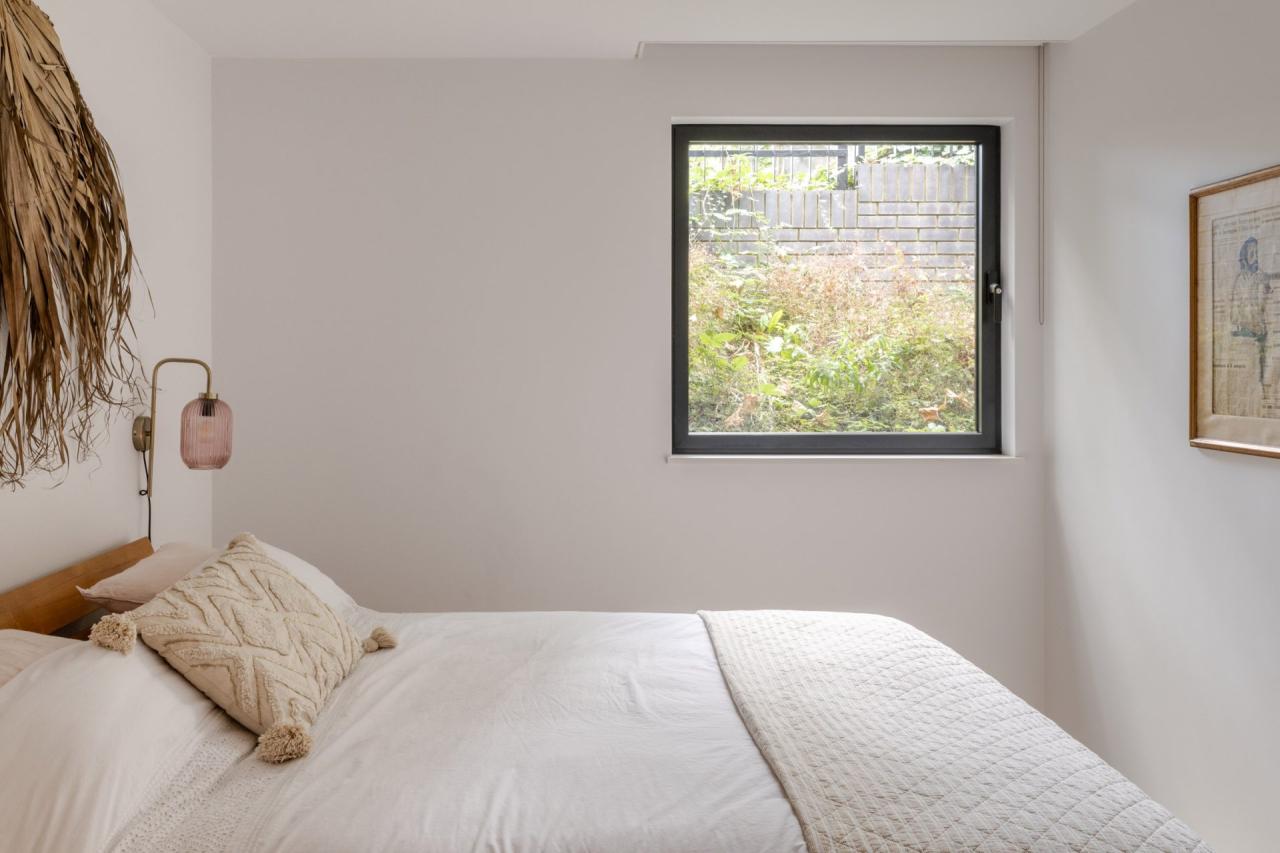 Arbour House - detaliu acoperis diagrid