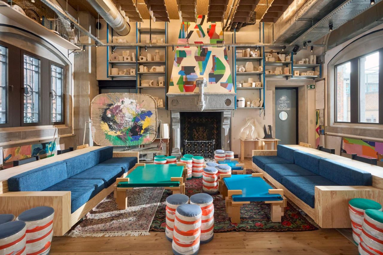 Jam Hotel Ghent - sistem de paturi modulare OpenStructures