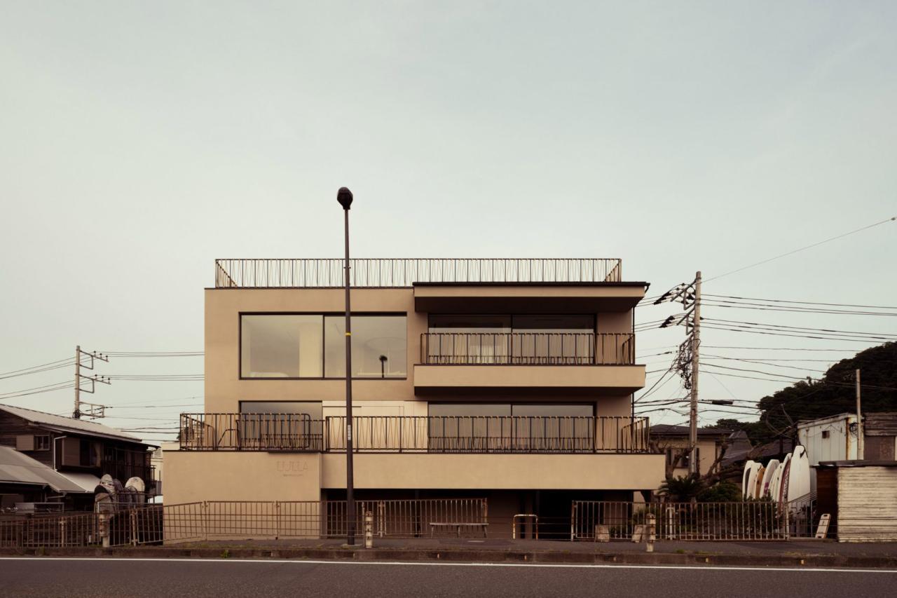 Fatada exterioara Lulla House Hayama Japonia