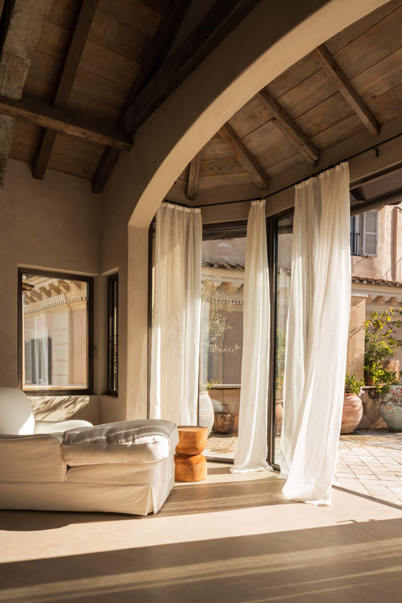 Terasa privată a apartamentului Thom Yorke