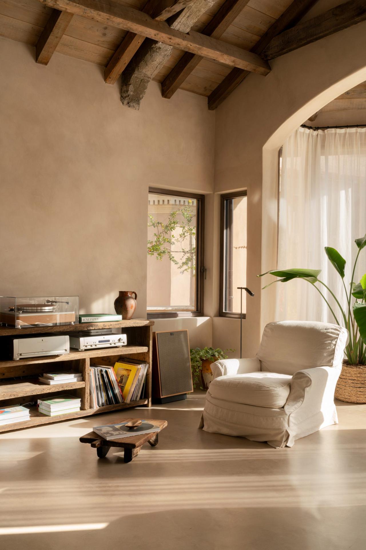 Detaliu finisaje apartament Thom Yorke