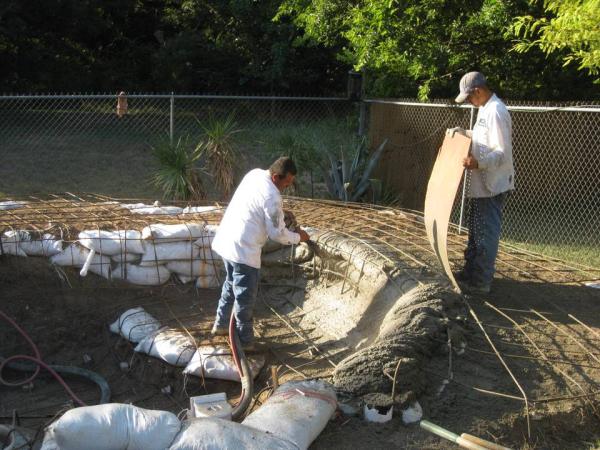 28 - Shotcrete application