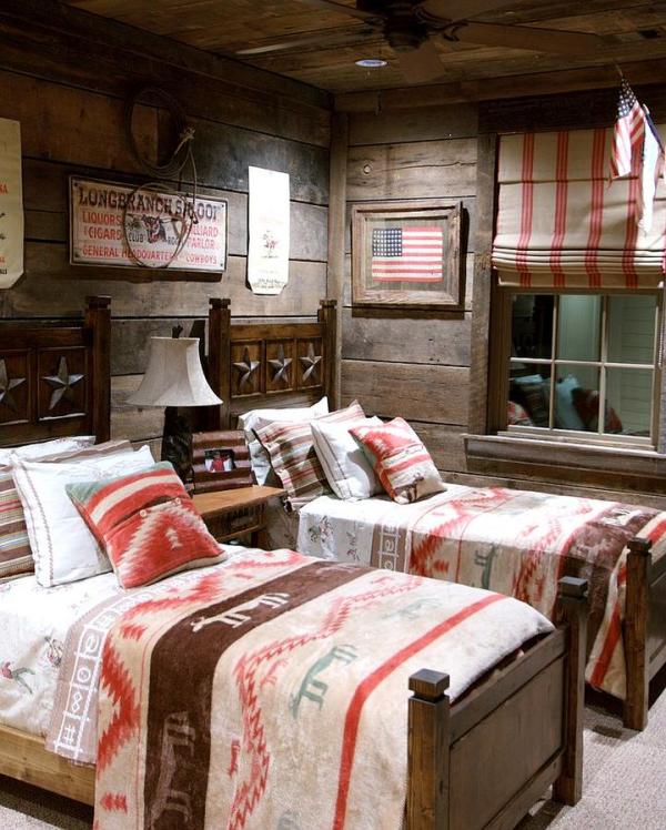 Americana-meets-rustic-style-inside-this-kids-bedroom