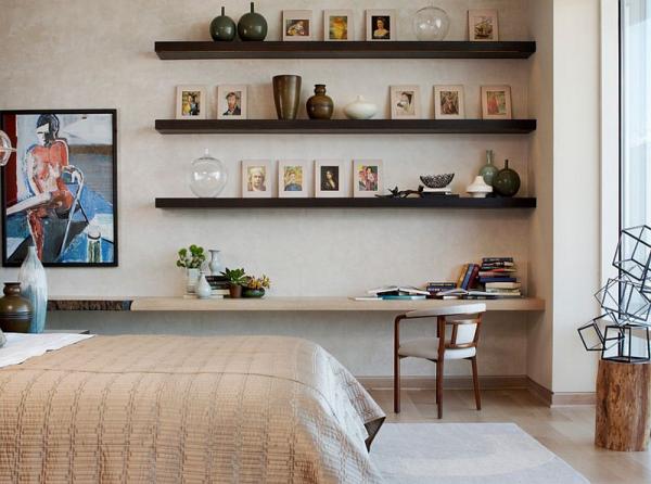 Floating-shelves-and-a-corner-workstation-in-the-bedroom