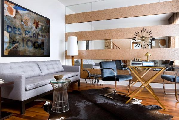 Give-your-masculine-living-room-a-midcentury-modern-touch