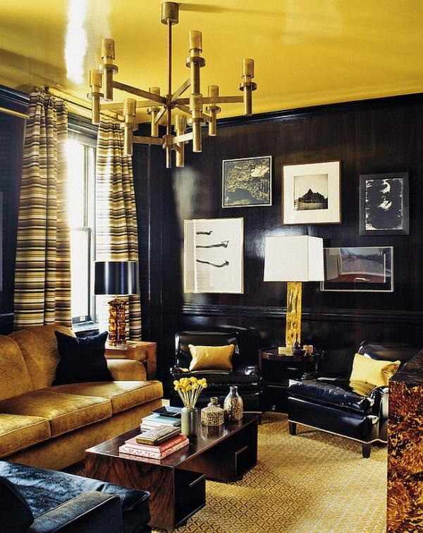 Gold-adds-a-sense-of-luxury-to-the-living-room