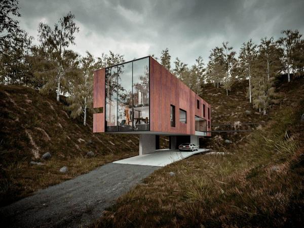 Gorgeous-modern-home-built-on-a-disused-quarry