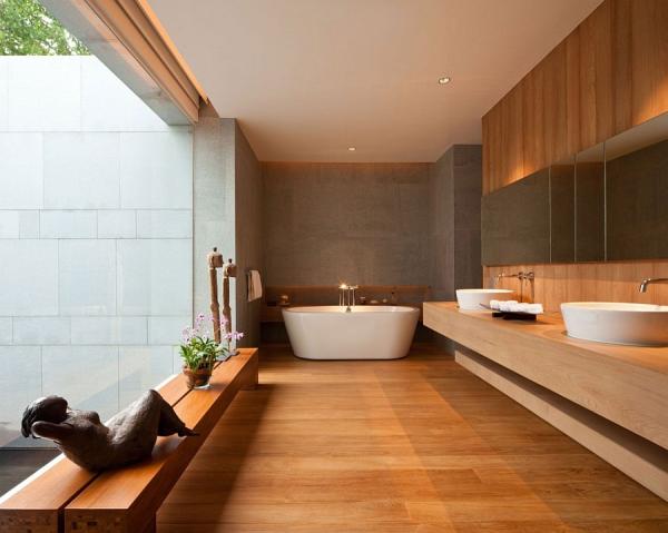 Ravishing-contemporary-bathroom-with-spa-like-luxury