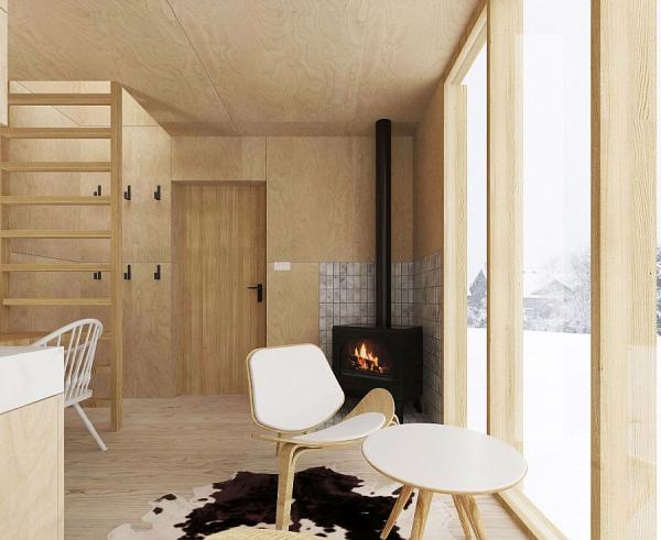Simple-wooden-surfaces-and-decor-shape-the-interior-of-the-minimal-winter-retreat