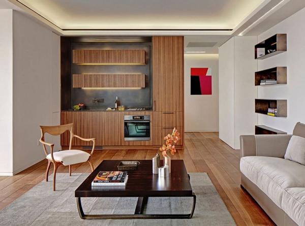 Sleek-kitchen-design-makes-smart-use-of-space