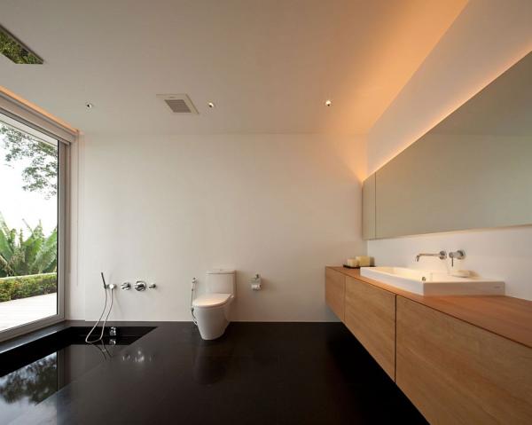 Sunken-Jacuzzi-in-black-exudes-elegance-and-sophistication