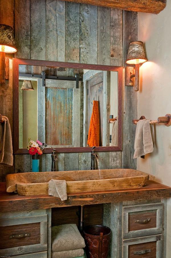 Vanity-of-the-rustic-bathroom-draped-in-wood
