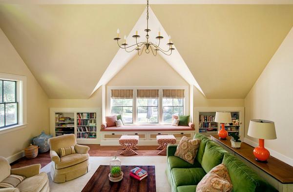 Visual-symmetry-does-the-trick-in-this-attic-living-room