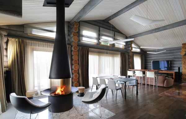 Wooden-Cottage-open-floor-plan