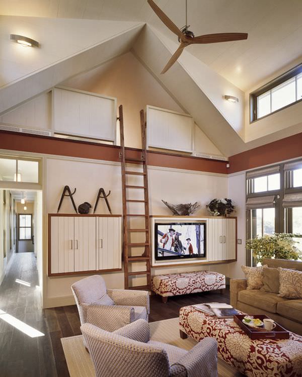 living-room-ladder-decor-piece