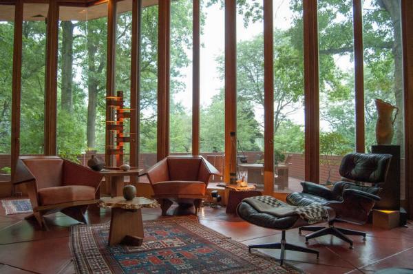 modern-rustic-combo-living-room-eames-lounge-chair