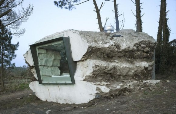 trufa-concrete-cave-building